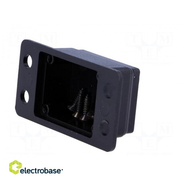 Enclosure: multipurpose | X: 28mm | Y: 56mm | Z: 17mm | with fixing lugs image 4