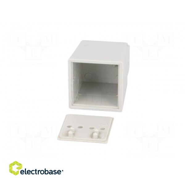 Enclosure: multipurpose | X: 31mm | Y: 36mm | Z: 31mm | with fixing lugs image 3