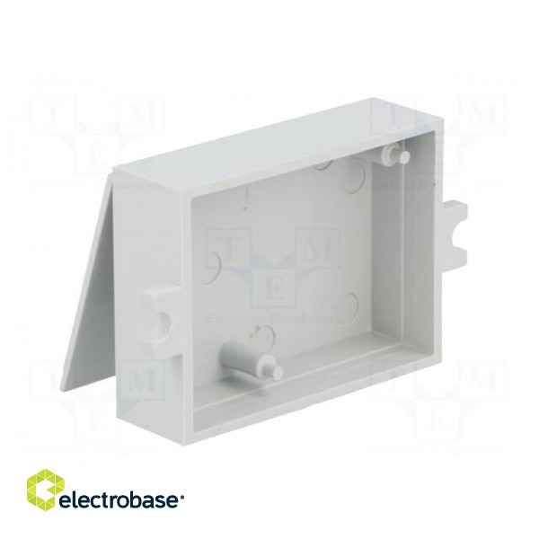 Enclosure: multipurpose | X: 31mm | Y: 41mm | Z: 13mm | with fixing lugs image 3