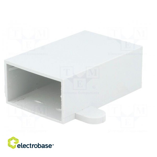 Enclosure: multipurpose | X: 33mm | Y: 53mm | Z: 20mm | with fixing lugs image 3