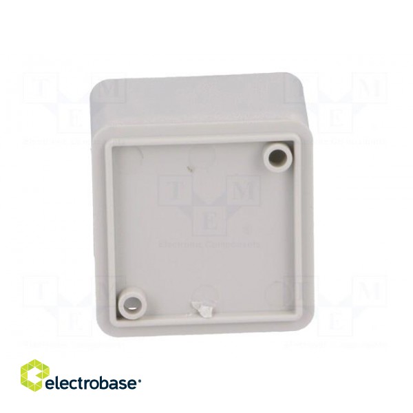 Enclosure: multipurpose | X: 35mm | Y: 35mm | Z: 20mm | 1551 | ABS | grey image 7