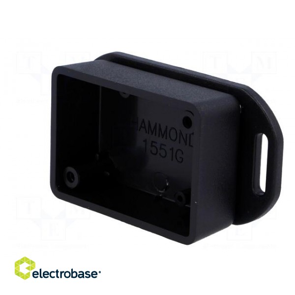 Enclosure: multipurpose | X: 35mm | Y: 50mm | Z: 20mm | with fixing lugs image 6