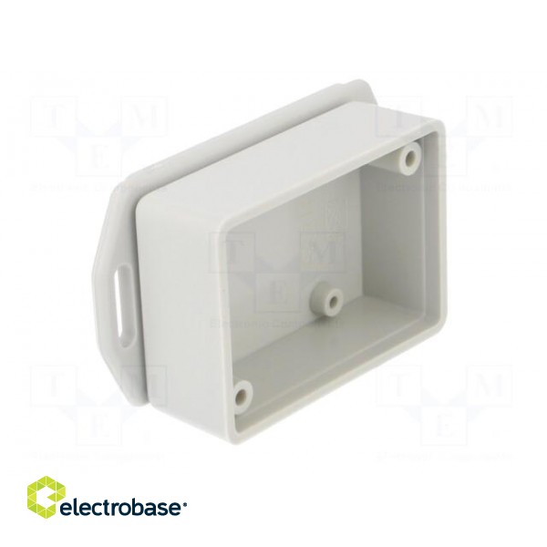 Enclosure: multipurpose | X: 35mm | Y: 50mm | Z: 20mm | with fixing lugs image 3