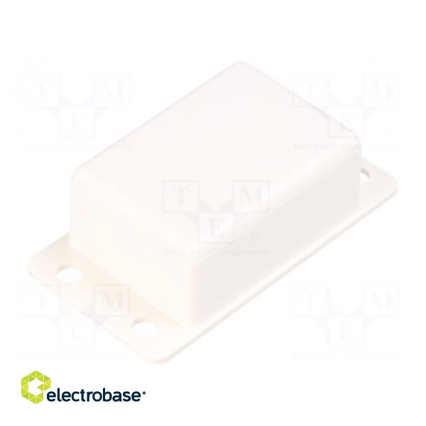 Enclosure: multipurpose | X: 36mm | Y: 68mm | Z: 22mm | ABS | white image 1