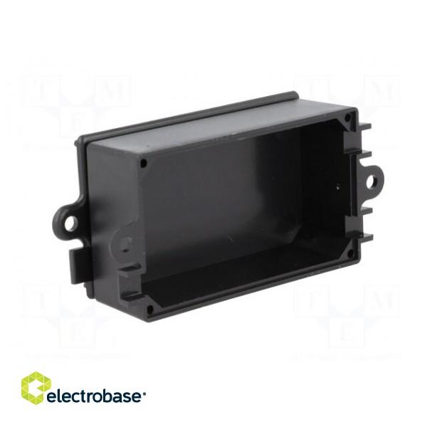 Enclosure: multipurpose | X: 38mm | Y: 65mm | Z: 22mm | with fixing lugs image 2