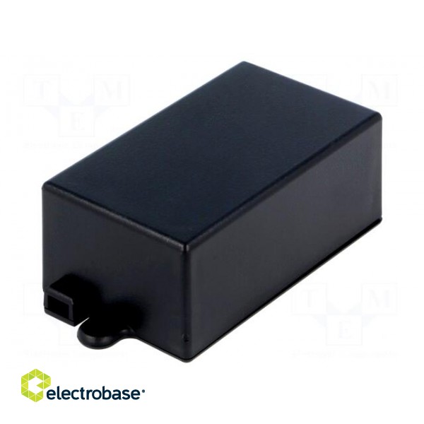 Enclosure: multipurpose | X: 38mm | Y: 65mm | Z: 27mm | with fixing lugs image 1