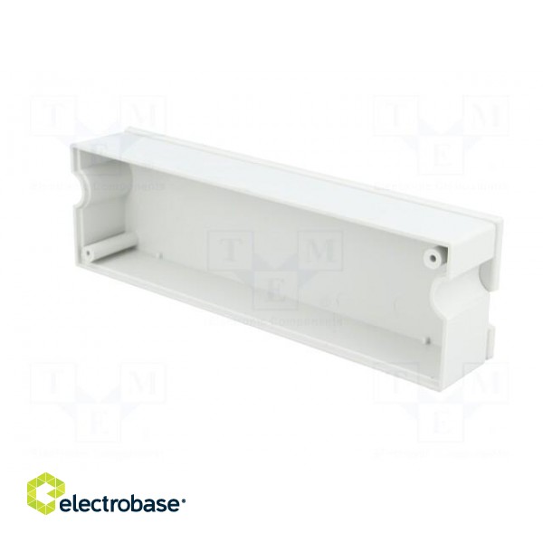 Enclosure: multipurpose | X: 40mm | Y: 139mm | Z: 25mm | ABS | grey image 5