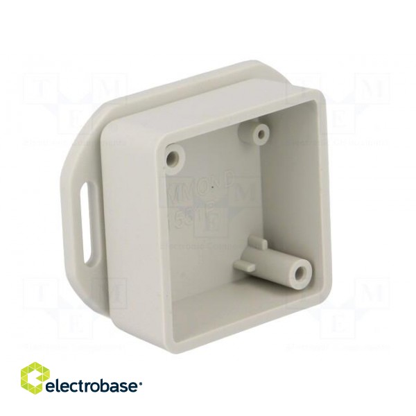 Enclosure: multipurpose | X: 40mm | Y: 40mm | Z: 20mm | with fixing lugs image 2