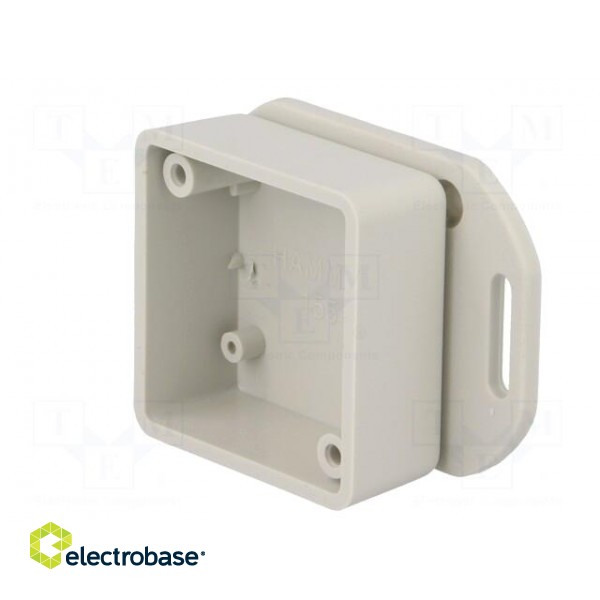 Enclosure: multipurpose | X: 40mm | Y: 40mm | Z: 20mm | with fixing lugs image 4