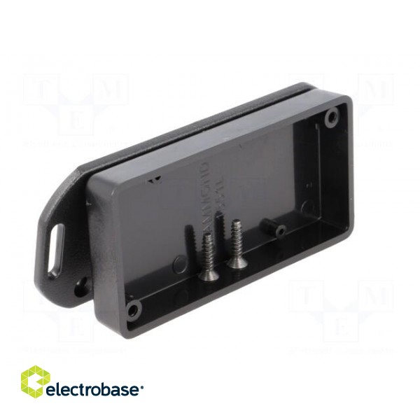 Enclosure: multipurpose | X: 40mm | Y: 80mm | Z: 15mm | with fixing lugs image 2