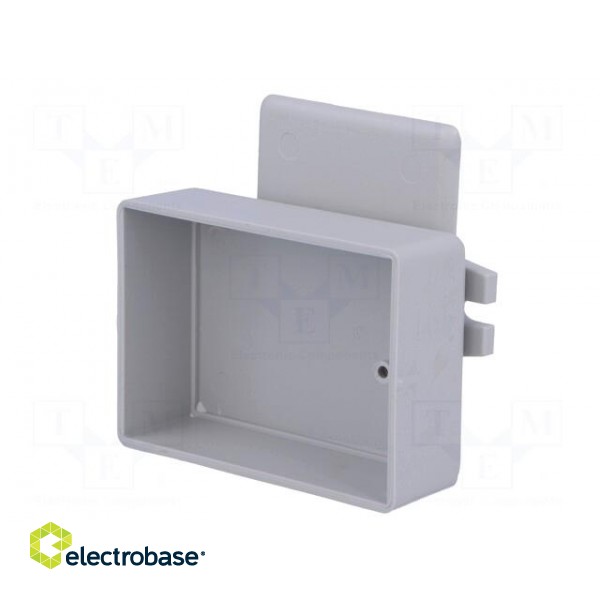 Enclosure: multipurpose | X: 48mm | Y: 68mm | Z: 26mm | with fixing lugs image 2