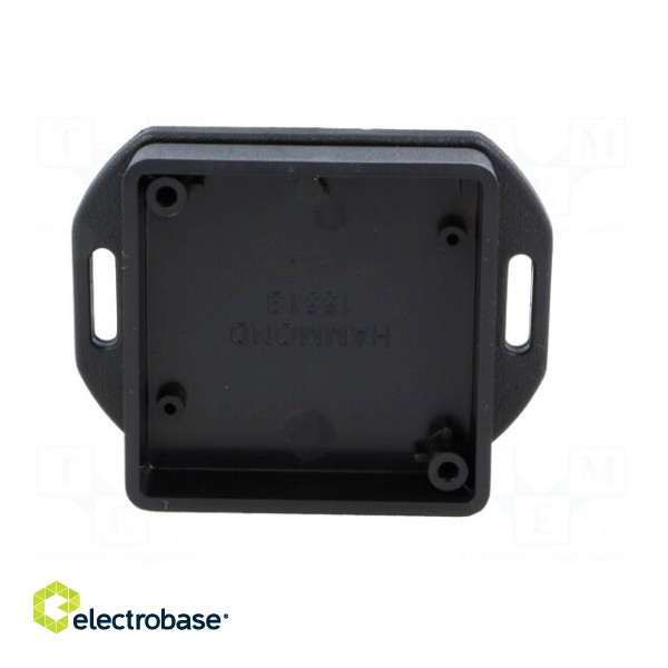 Enclosure: multipurpose | X: 50mm | Y: 50mm | Z: 15mm | with fixing lugs image 3