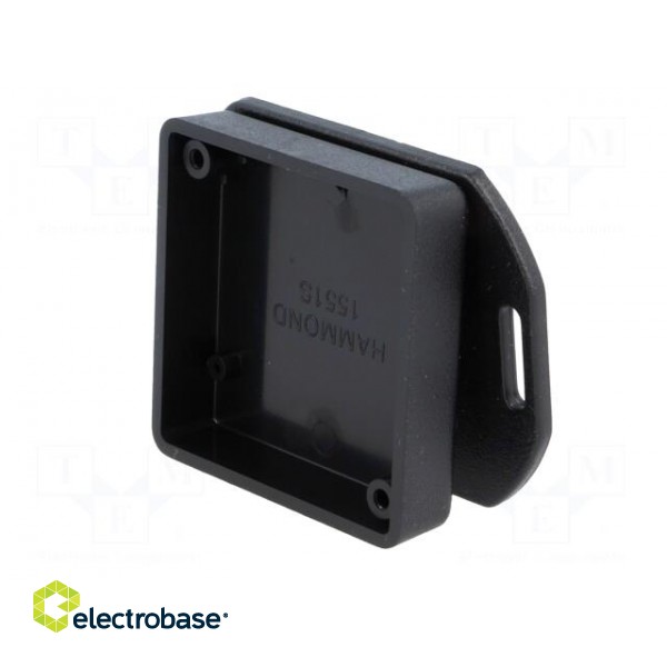 Enclosure: multipurpose | X: 50mm | Y: 50mm | Z: 15mm | with fixing lugs image 4