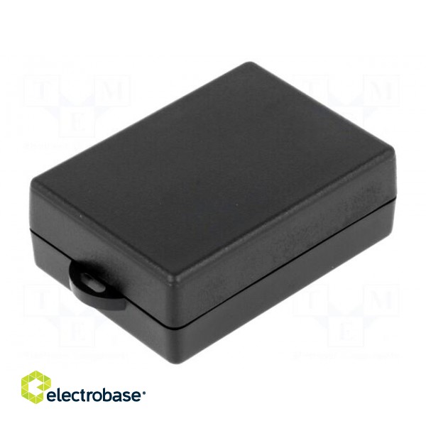 Enclosure: multipurpose | X: 50mm | Y: 69mm | Z: 25mm | with fixing lugs image 1