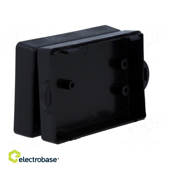 Enclosure: multipurpose | X: 50mm | Y: 69mm | Z: 25mm | with fixing lugs image 2