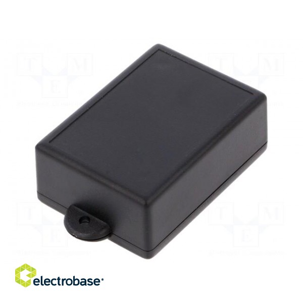 Enclosure: multipurpose | X: 50mm | Y: 70mm | Z: 27mm | with fixing lugs image 1