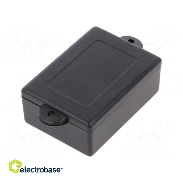 Enclosure: multipurpose | X: 50mm | Y: 70mm | Z: 27mm | with fixing lugs image 2