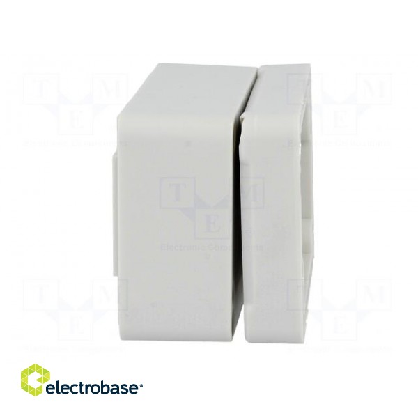 Enclosure: multipurpose | X: 50mm | Y: 70mm | Z: 36mm | polystyrene | grey image 5