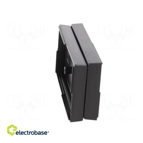 Enclosure: multipurpose | X: 55mm | Y: 106mm | Z: 23.5mm | ABS | black image 6