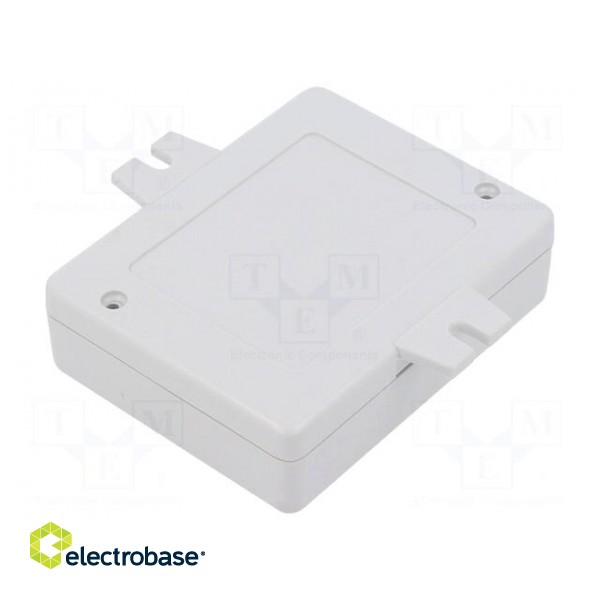 Enclosure: multipurpose | X: 55mm | Y: 72mm | Z: 21mm | with fixing lugs image 2