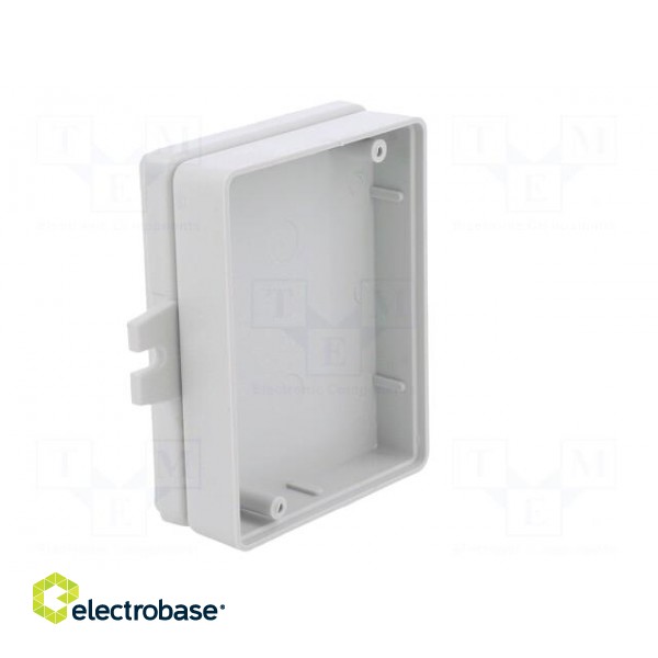Enclosure: multipurpose | X: 55mm | Y: 72mm | Z: 21mm | with fixing lugs image 4