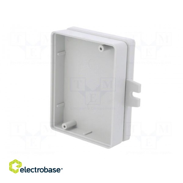 Enclosure: multipurpose | X: 55mm | Y: 72mm | Z: 21mm | with fixing lugs image 6