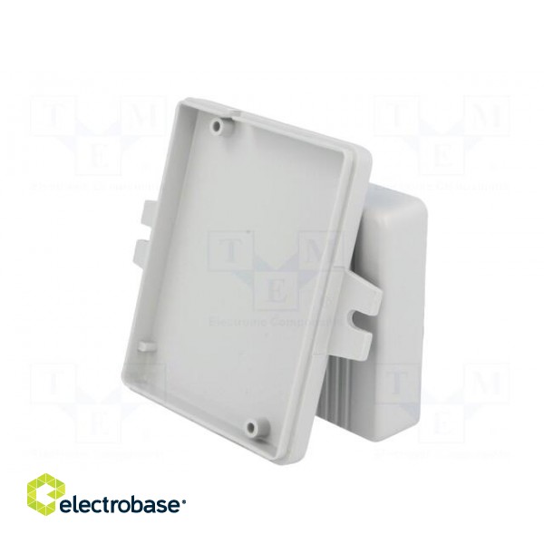 Enclosure: multipurpose | X: 57mm | Y: 73mm | Z: 21mm | with fixing lugs image 8