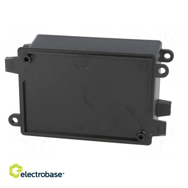 Enclosure: multipurpose | X: 57mm | Y: 82mm | Z: 33mm | with fixing lugs image 3