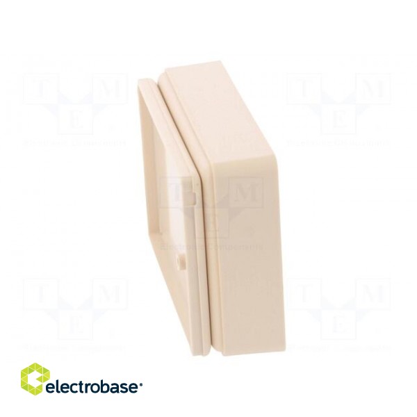 Enclosure: multipurpose | X: 58mm | Y: 90mm | Z: 22mm | ABS | ivory image 10