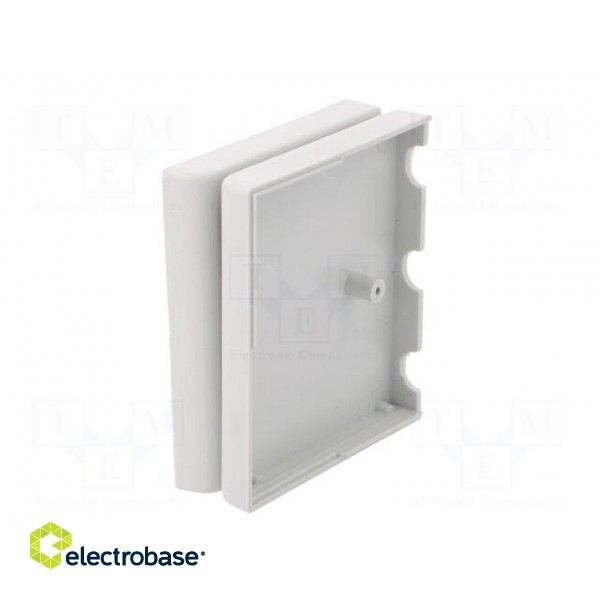 Enclosure: multipurpose | X: 60mm | Y: 68mm | Z: 20mm | with hole | ABS image 7
