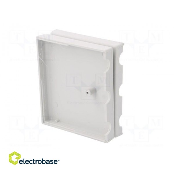 Enclosure: multipurpose | X: 60mm | Y: 68mm | Z: 20mm | with hole | ABS image 9