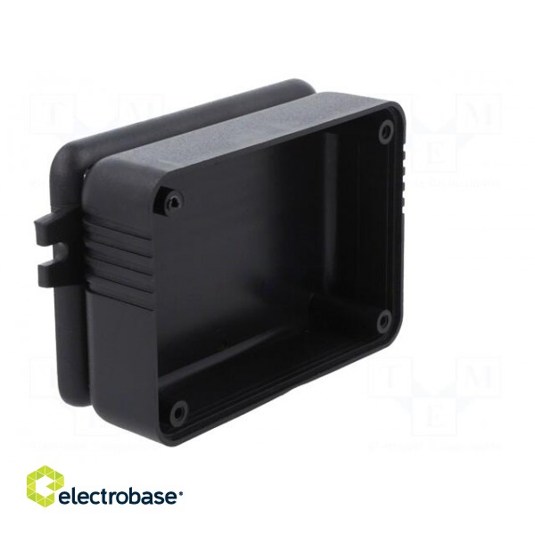 Enclosure: multipurpose | X: 63mm | Y: 90mm | Z: 32mm | with fixing lugs image 3