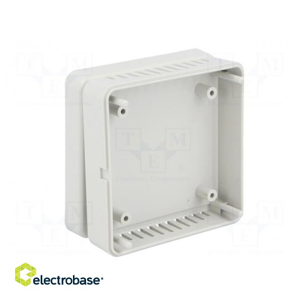 Enclosure: multipurpose | X: 75.8mm | Y: 75.8mm | Z: 30mm | vented | ABS image 6