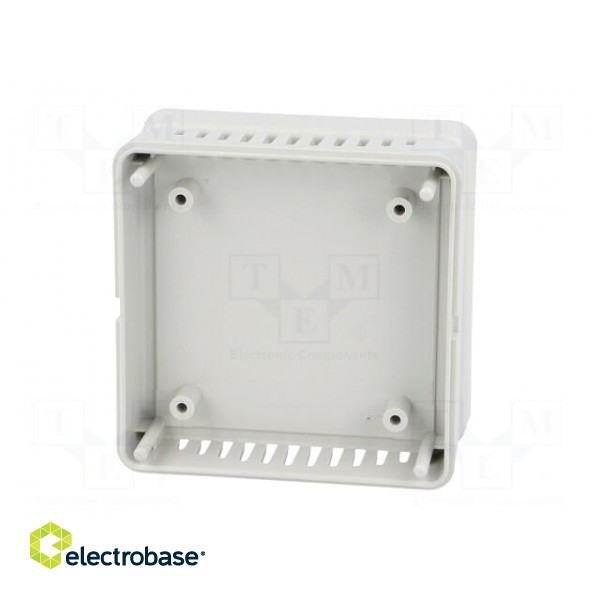 Enclosure: multipurpose | X: 75.8mm | Y: 75.8mm | Z: 30mm | vented | ABS image 7