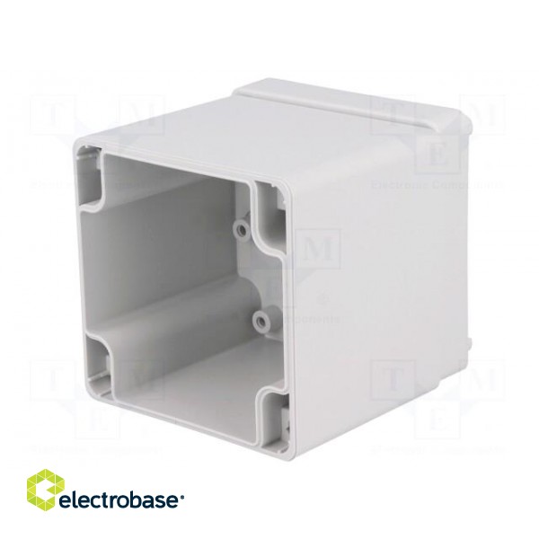 Enclosure: multipurpose | X: 82mm | Y: 84mm | Z: 85mm | TG ABS | ABS | grey image 4
