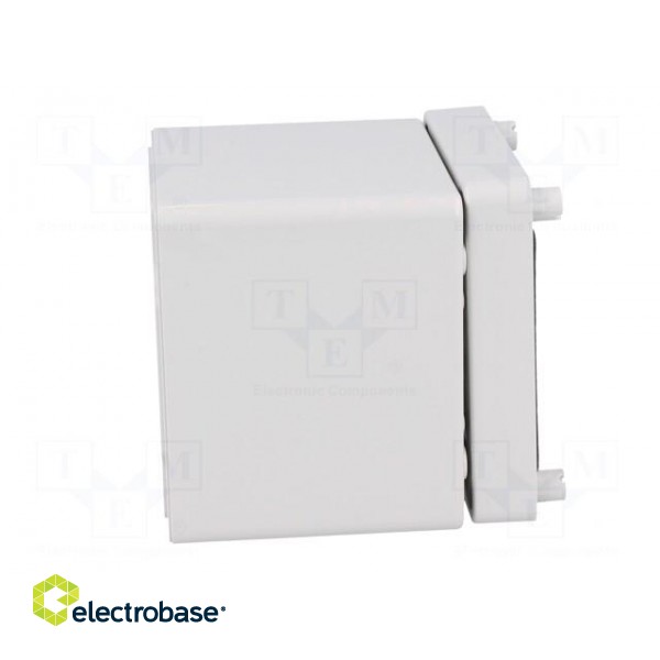 Enclosure: multipurpose | X: 82mm | Y: 84mm | Z: 85mm | TG ABS | ABS | grey image 5