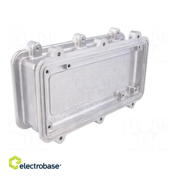 Enclosure: multipurpose | X: 96mm | Y: 192mm | Z: 45mm | aluminium | IP67 image 6