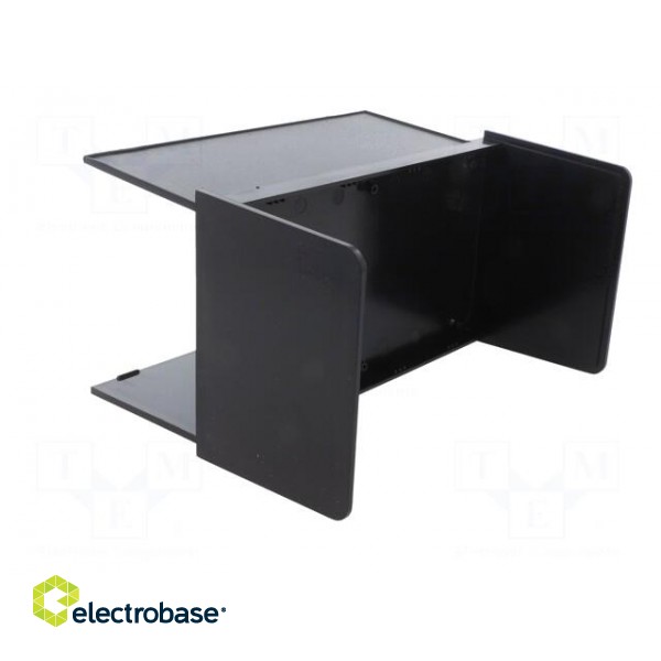 Enclosure: multipurpose | X: 99mm | Y: 170mm | Z: 74mm | WALL | ABS | black image 3