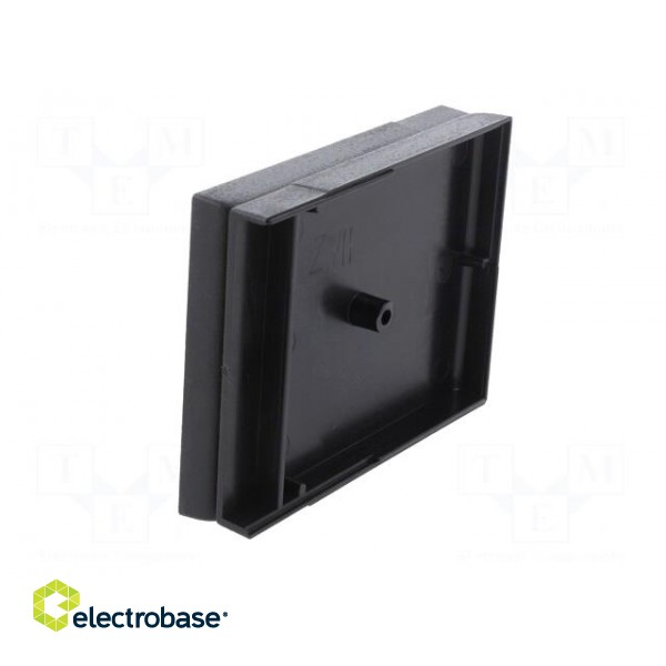 Enclosure: with panel | X: 69mm | Y: 90.5mm | Z: 19mm | ABS | black image 7