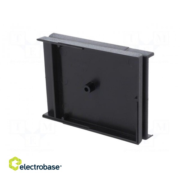 Enclosure: with panel | X: 69mm | Y: 90.5mm | Z: 19mm | ABS | black image 9