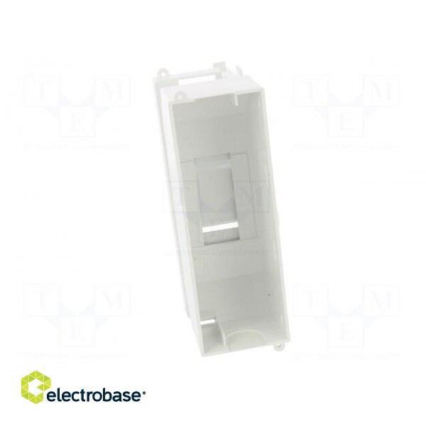 Enclosure: for modular components | IP20 | white | No.of mod: 2 | 400V фото 8