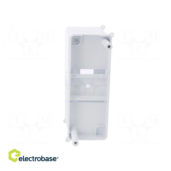 Enclosure: for modular components | IP20 | white | No.of mod: 2 | 400V фото 4