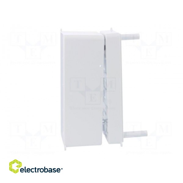 Enclosure: for modular components | IP20 | white | No.of mod: 2 | 400V фото 10