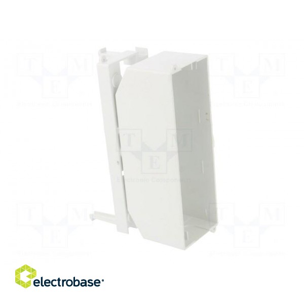 Enclosure: for modular components | IP20 | white | No.of mod: 2 | 400V фото 7