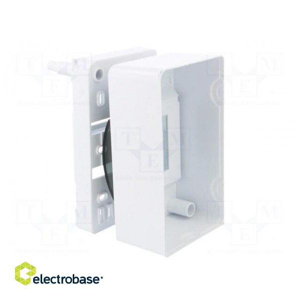 Enclosure: for modular components | IP20 | white | No.of mod: 3 | 400V фото 8