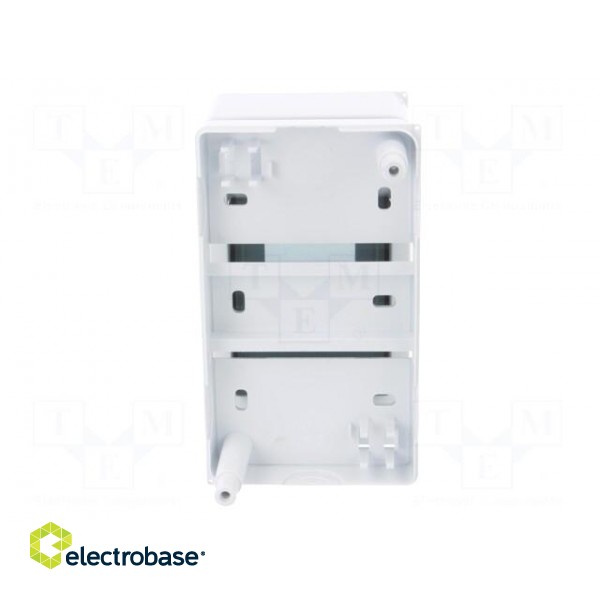 Enclosure: for modular components | IP20 | white | No.of mod: 3 | 400V фото 5