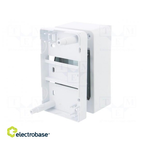 Enclosure: for modular components | IP20 | white | No.of mod: 3 | 400V фото 6
