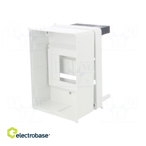 Enclosure: for modular components | IP20 | white | No.of mod: 4 | 400V image 10
