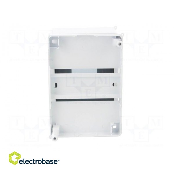 Enclosure: for modular components | IP20 | white | No.of mod: 4 | 400V фото 4