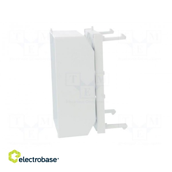 Enclosure: for modular components | IP20 | white | No.of mod: 4 | 400V фото 10